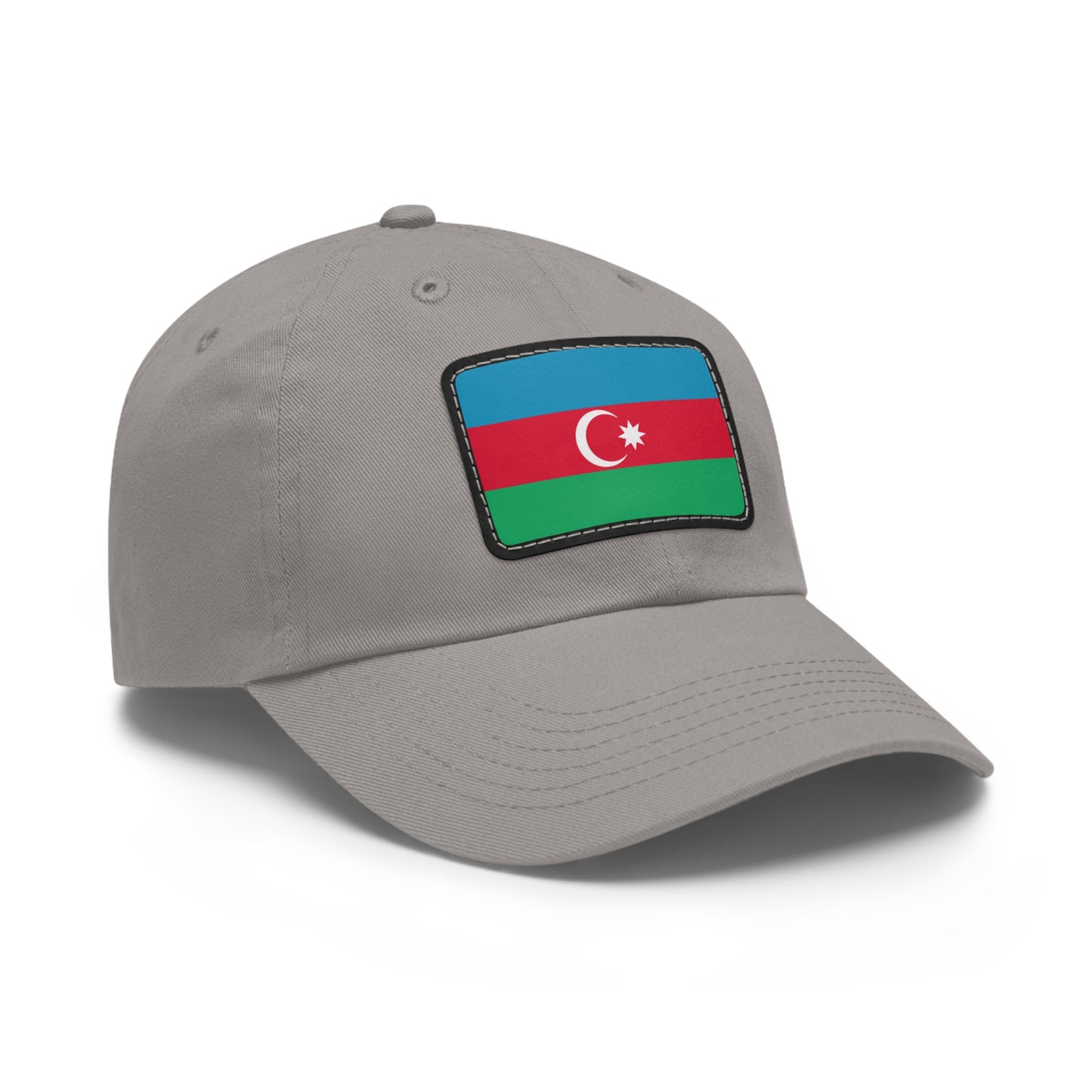 Flag Village Azerbaijan Flag Hat Cap with Leather Patch