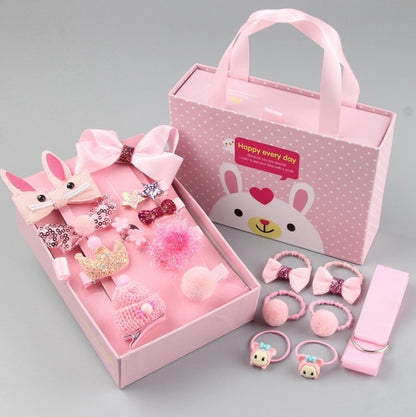 Flag Village Children's Clip Hair Accessories Set Gift Box