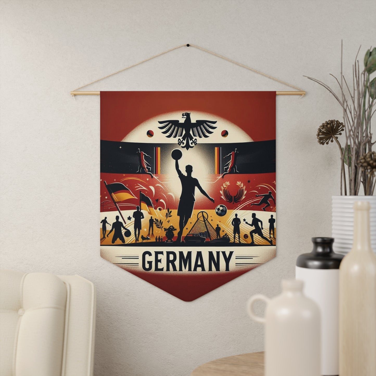 Flag Village Germany Flag Pennant Sporting Home Wall decoration DEU0001
