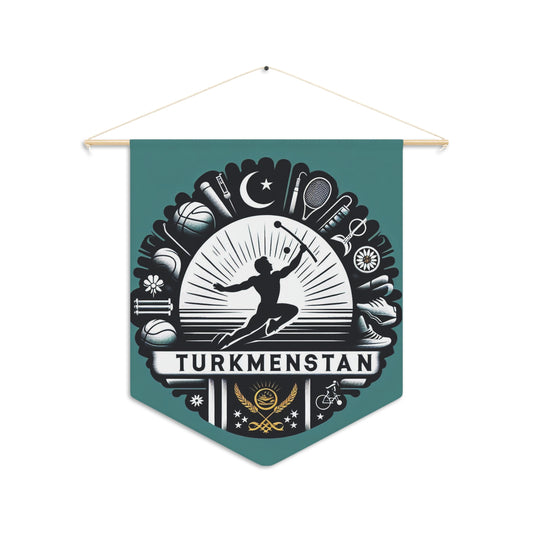 Flag Village Turkmenistan Flag Pennant Sporting Home Wall decoration TKM0001