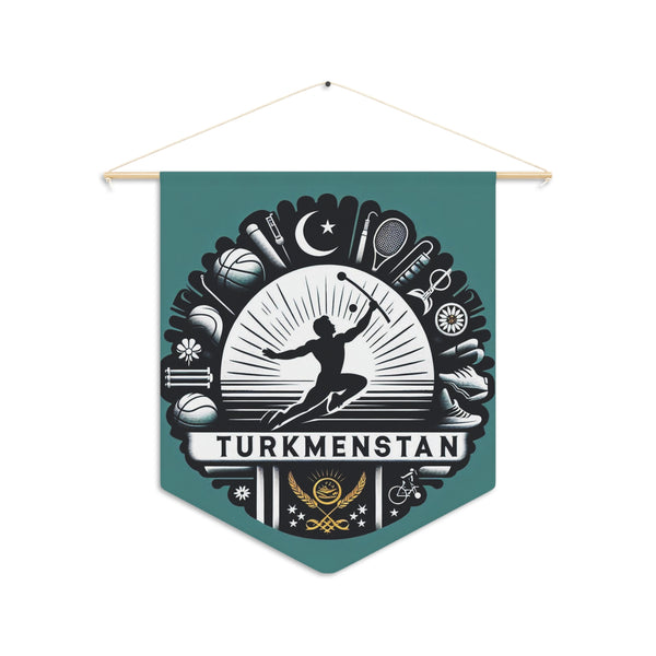 Flag Village Turkmenistan Flag Pennant Sporting Home Wall decoration TKM0001
