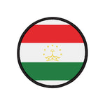 Flag Village Tajikistan Flag Embroidery Iron-On Patches FV-PT0085