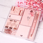 Flag Village Rose Gold Stationery Set Gift Box Student Office Stationery