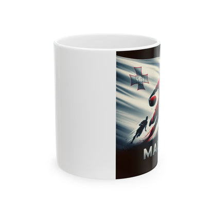 Flag Village Malta Sporting Flag Ceramic Coffee Mug 11oz MLT0004