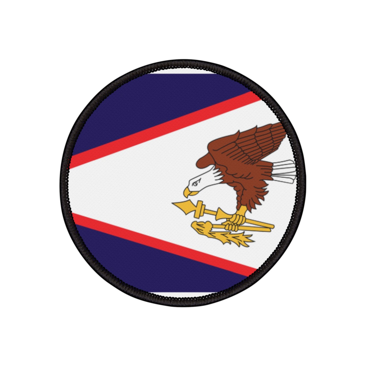 Flag Village American Samoa Flag Embroidery Iron-On Patches