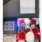 Flag Village Creative Valentine's Day Gift Soap Rose Flower Gift Box