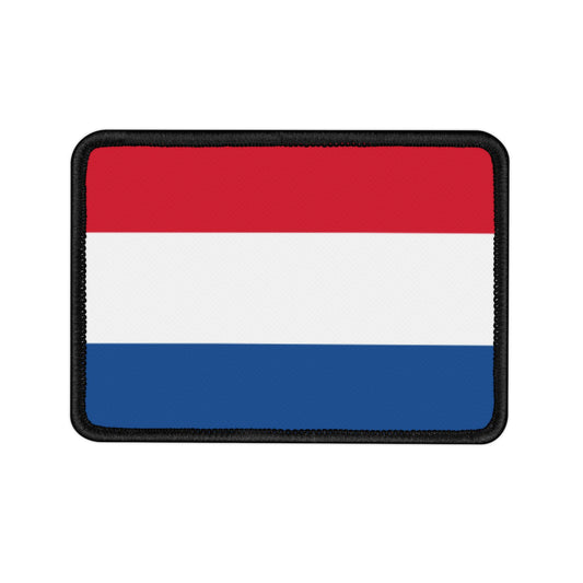 Flag Village Netherlands Flag Embroidery Iron-On Patches