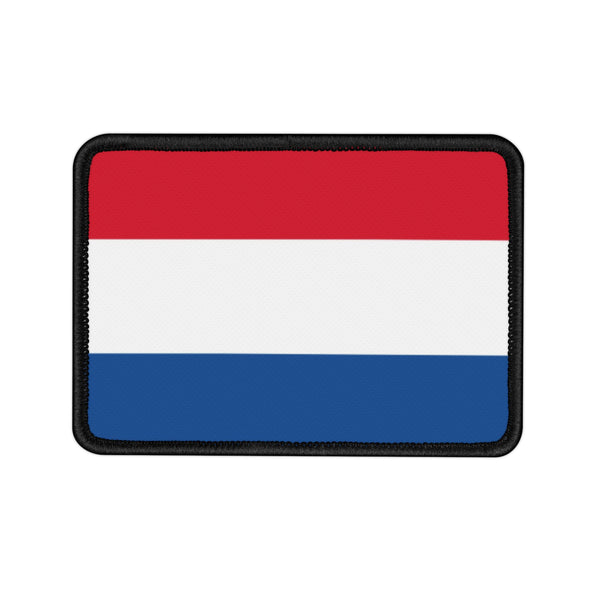 Flag Village Netherlands State Flag Embroidered Iron-On Patch