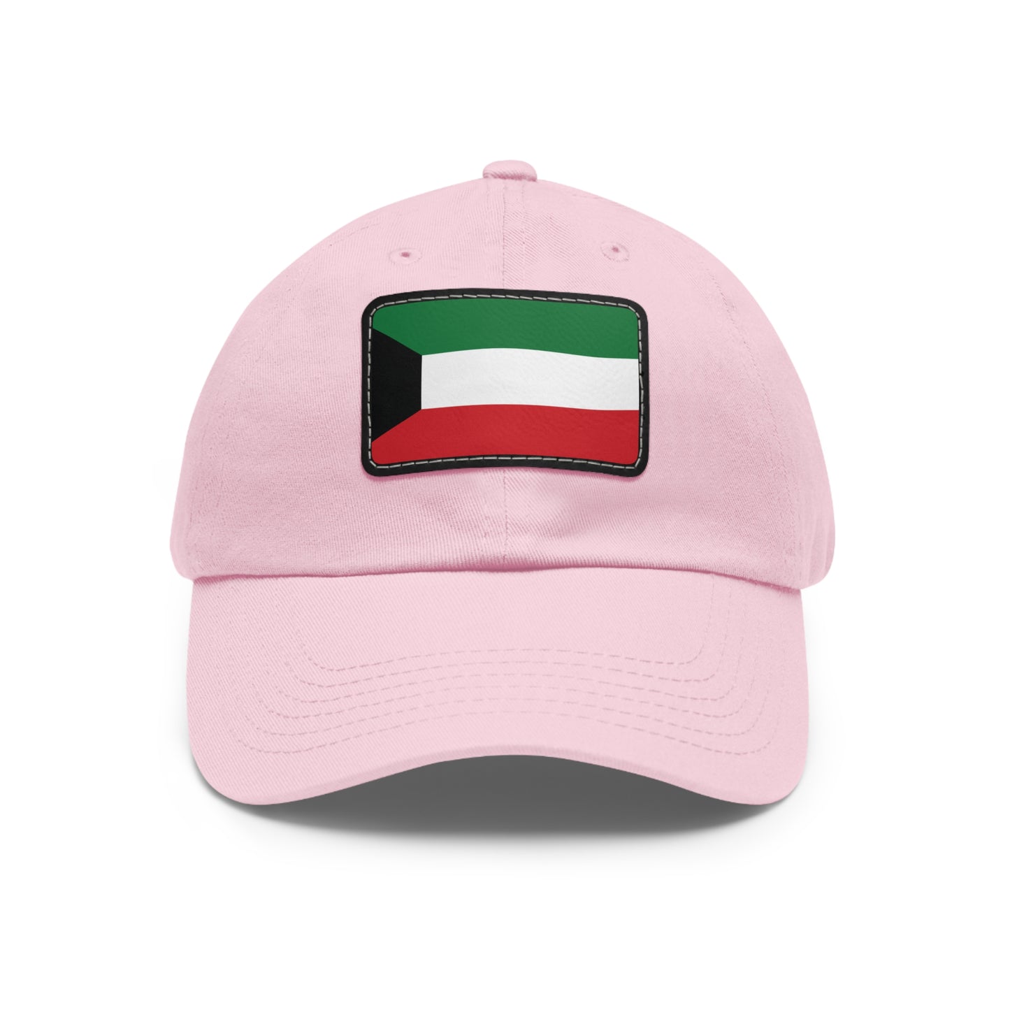 Flag Village Kuwait Flag Hat Cap with Leather Patch