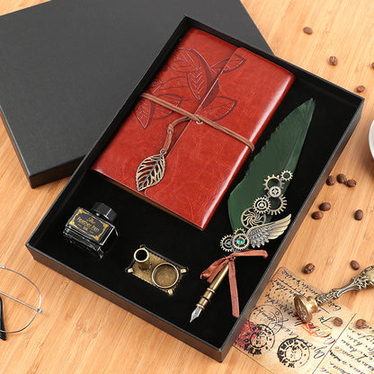 Flag Village Retro Notebook Gift Box Set For Boys And Girls