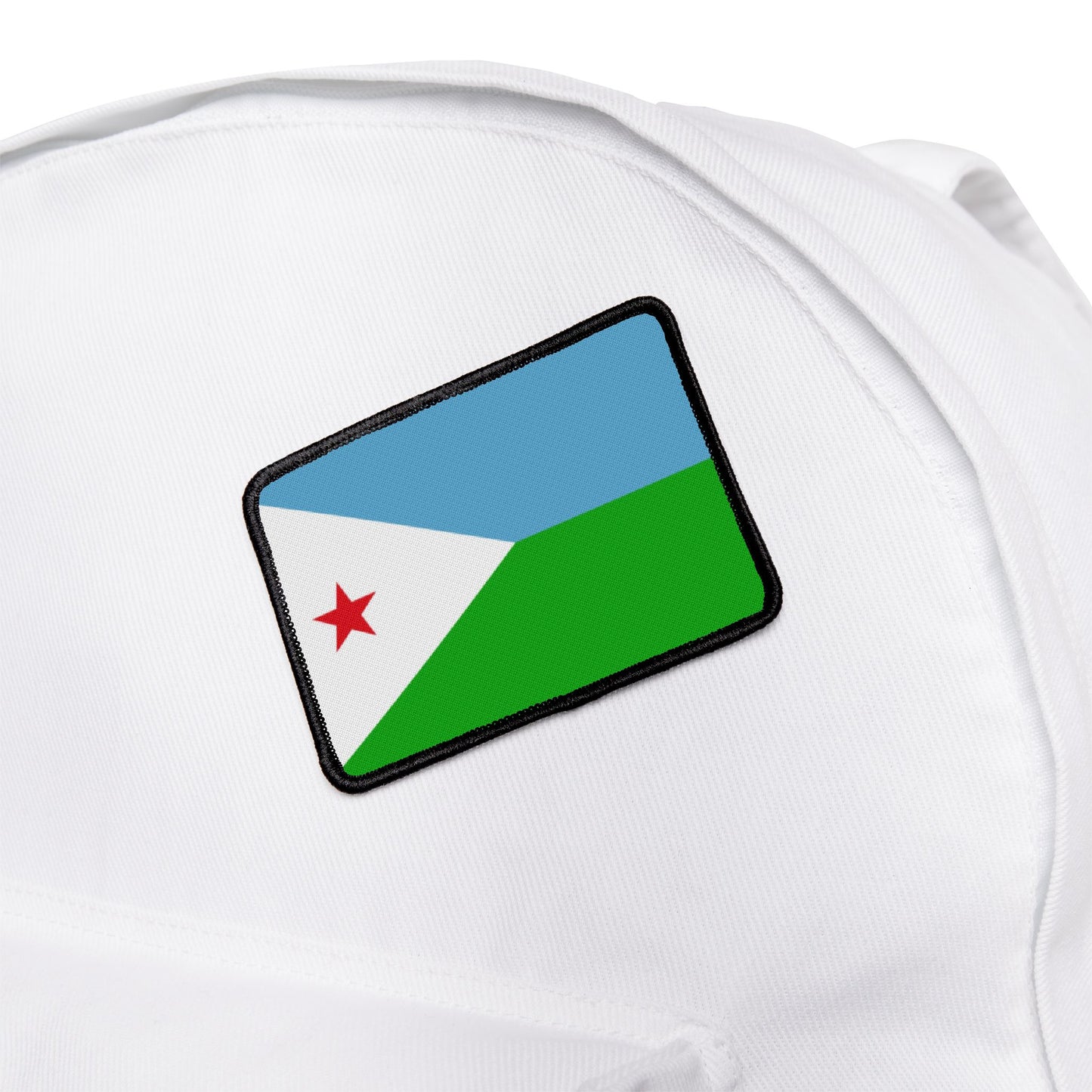 Flag Village Djibouti Flag Embroidery Iron-On Patches