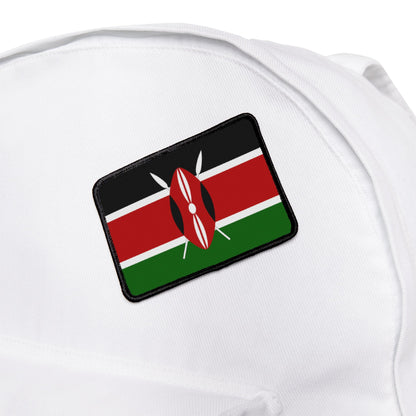 Flag Village Kenya Flag Embroidery Iron-On Patches