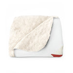 Flag Village Georgia Sporting Flag Sherpa Fleece Blanket