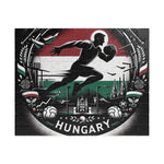 Flag Village Hungary Sporting Flag Puzzle (110, 252, 520, 1014-piece) HUN0001