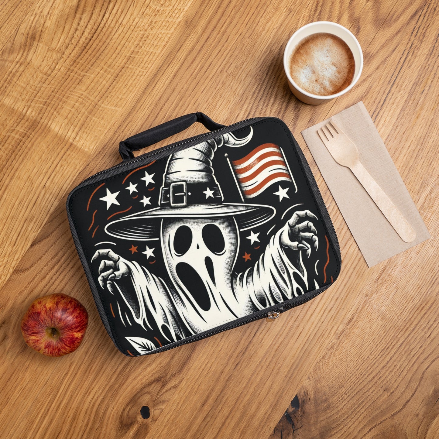 Flag Village Halloween Witch Lunch Bag HW0082
