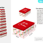 Flag Village Christmas Ten Piece Gift Box Set