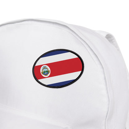 Flag Village Costa Rica Flag Embroidery Iron-On Patches