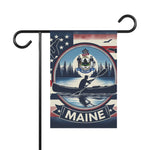 Flag Village Maine State Flag Sporting Garden & House Banner ME0004