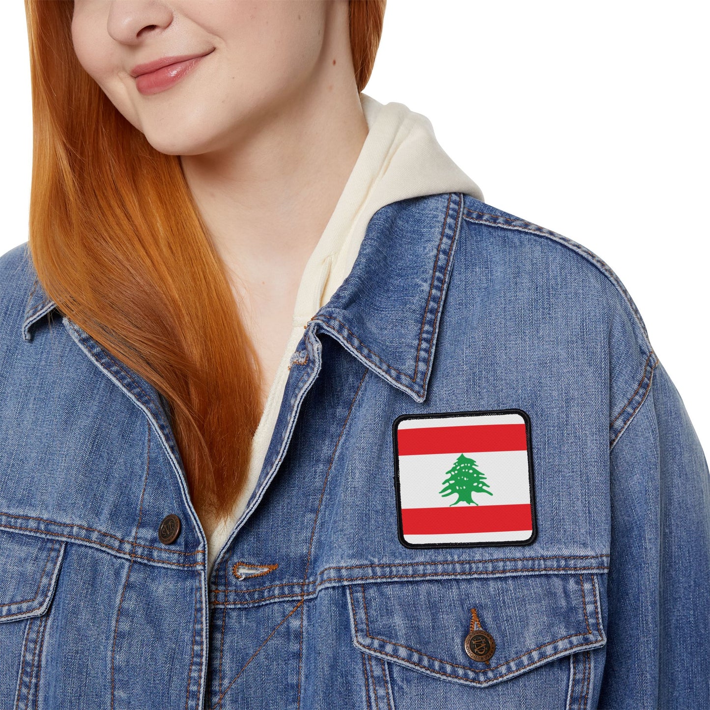 Flag Village Lebanon Flag Embroidery Iron-On Patches