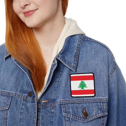 Flag Village Lebanon Flag Embroidery Iron-On Patches