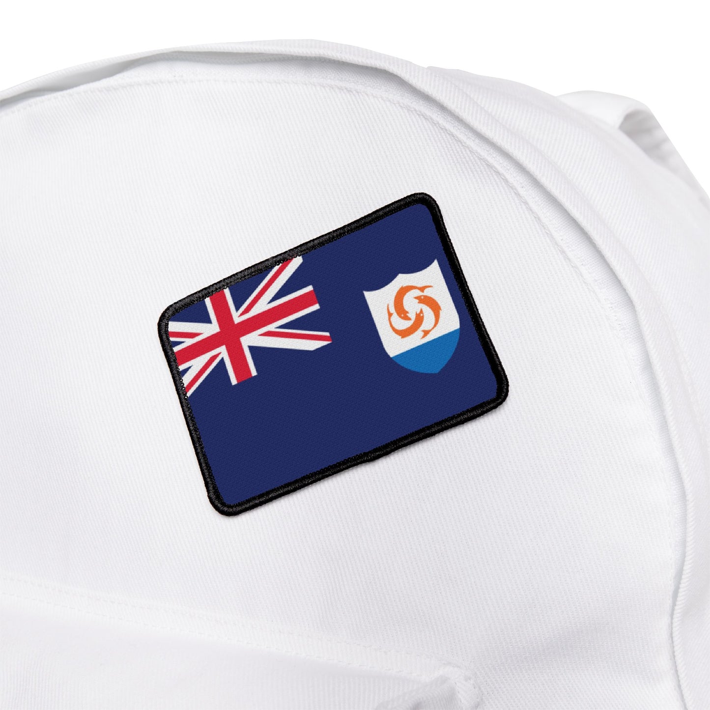 Flag Village Anguilla Flag Embroidery Iron-On Patches