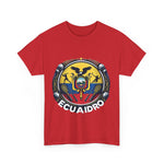 Flag Village Ecuador Sporting Flag T-SHIRT Heavy Cotton Tee ECU0001