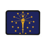 Flag Village Indiana State Flag Embroidery Iron-On Patches