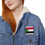 Flag Village Sudan Flag Embroidery Iron-On Patches