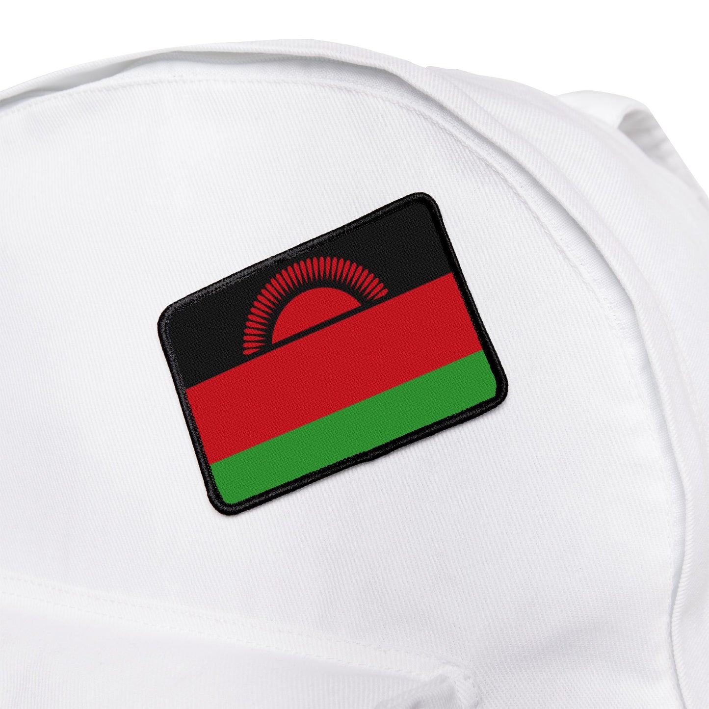 Flag Village Malawi Flag Embroidery Iron-On Patches