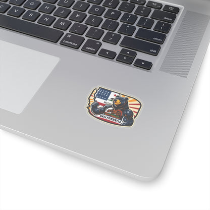 Flag Village USA California State Flag Stickers 2", 3", 4", 6" CA01