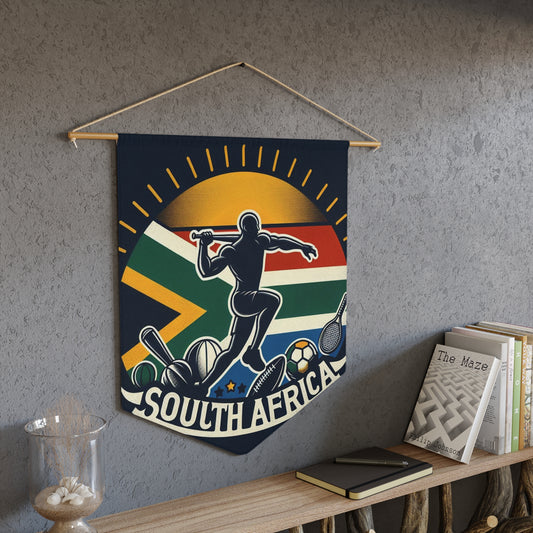 Flag Village South Africa Flag Pennant Sporting Home Wall decoration ZAF0002