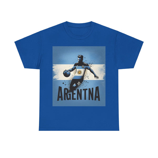 Flag Village Argentina Sporting Flag T-SHIRT Heavy Cotton Tee ARG0008