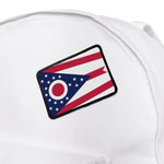 Flag Village Ohio State Flag Embroidered Iron-On Patch