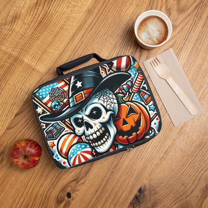 Flag Village Halloween Witch Lunch Bag HW0097