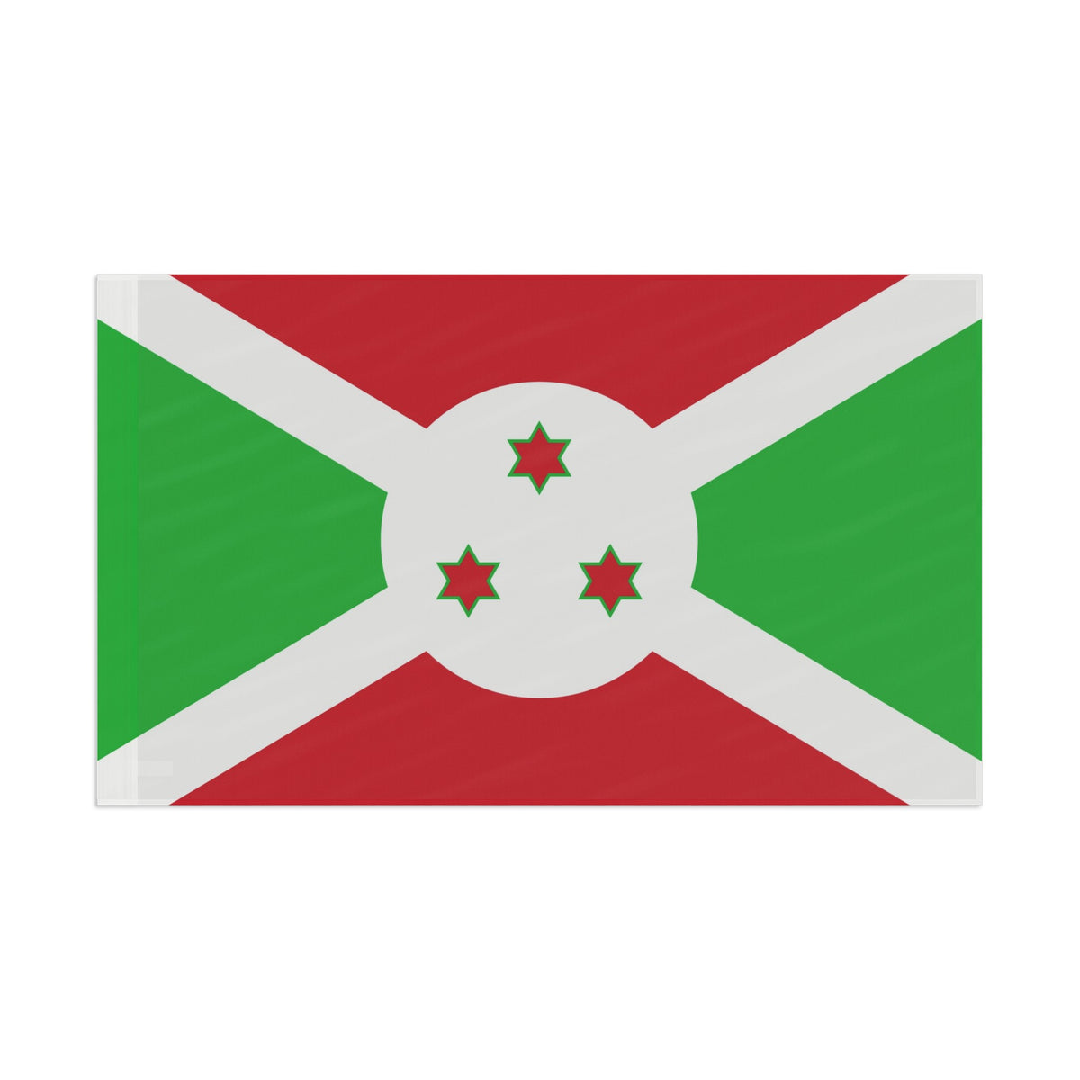 Flag Village Burundi Flag 18" x 12" / 36" x 24" / 60" x 36"