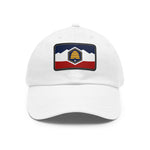 Flag Village USA Utah State Flag Hat Cap with Leather Patch