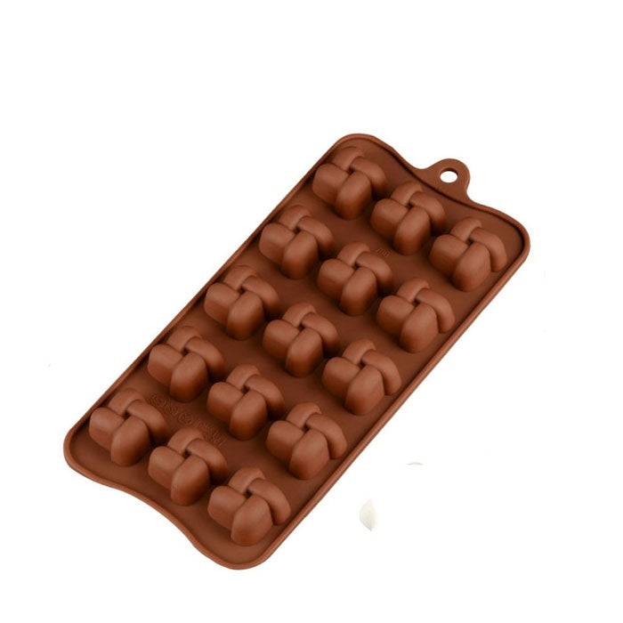 Flag Village Silicone Chocolate Brown Love Heart Mold Gift Box
