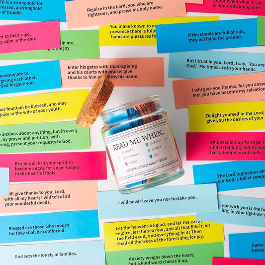 Flag Village Bible Verses In A Jar Christian Gifts