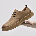 Flag Village Men's Outdoor Cowhide Casual Sneakers