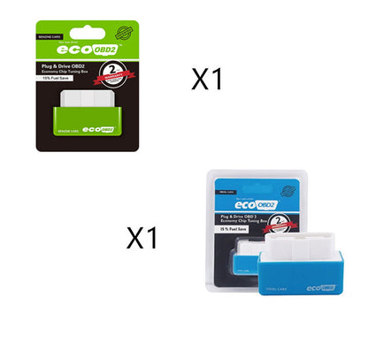 Flag Village Auto Tools Plug And Play ECOOBD2 Gasoline Car Fuel Economy ECO OBD2 Driver