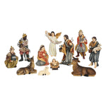 Flag Village Religious Ornaments Nativity Manger Set Gift Box Christmas