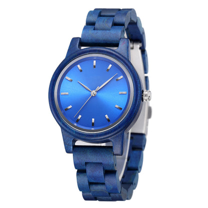 Flag Village Ultra-thin Fashion Simple Gifts Wooden Watch