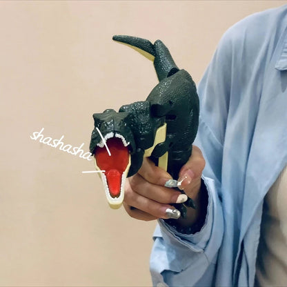 Flag Village Children Decompression Dinosaur Toy Creative Battery-free Telescopic Spring Swing Dinosaur Fidget Toys Christmas Gifts For Kids
