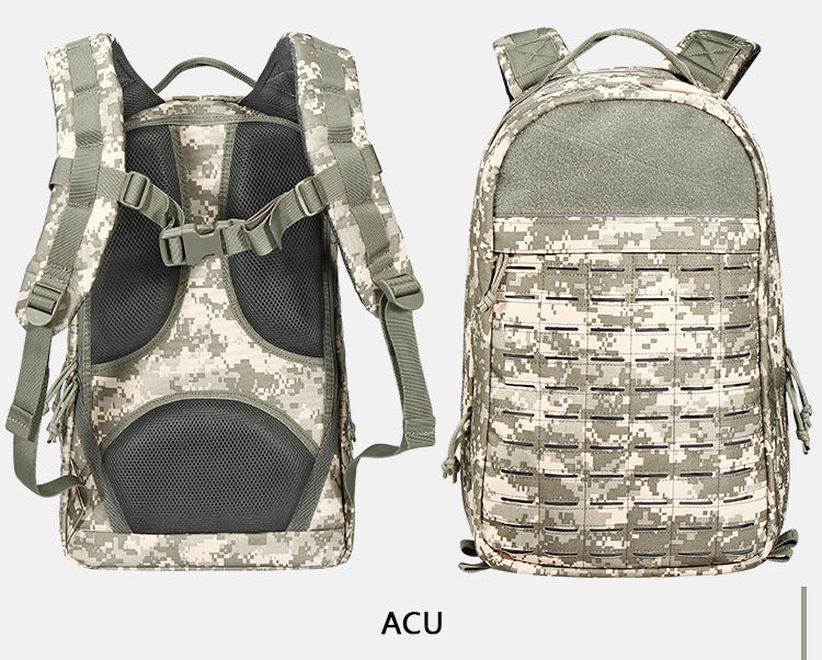 Flag Village Outdoor Hiking Backpack Camouflage Army Fan Tactical Riding Bag