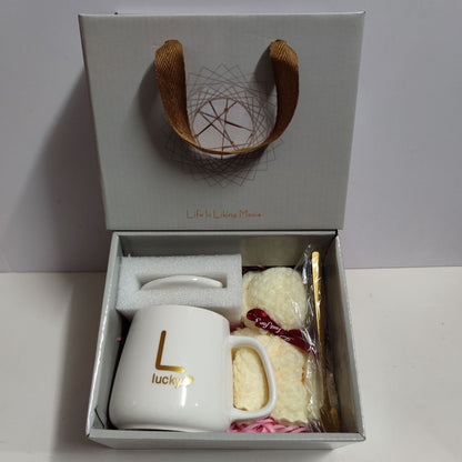 Flag Village Ceramic Cup Gift Box Opening Gift Activity Gift Wedding Favors