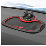 Flag Village Auto Tools Non-Slip Car Phone Pad For 4-in-1 Car Parking Number Card Anti-Slip Mat Auto Phone Holder Sticky Anti Slide Dash Phone Mount