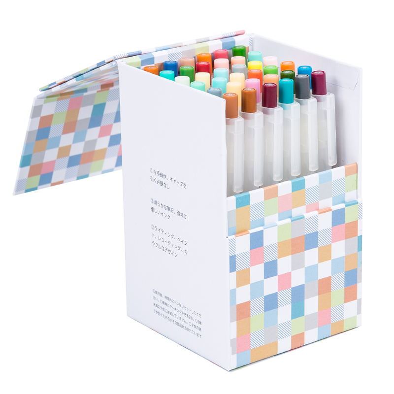 Flag Village Fashion Multicolor Gel Pen Set Gift Box