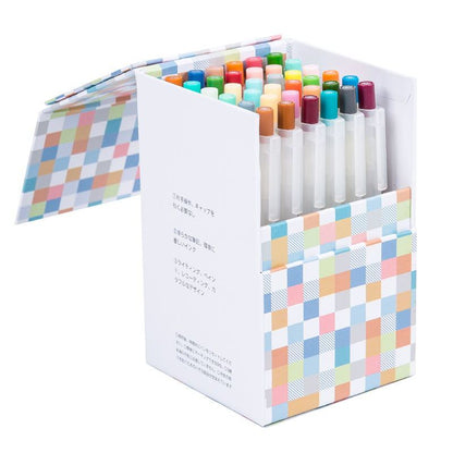 Flag Village Fashion Multicolor Gel Pen Set Gift Box