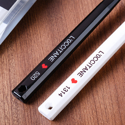Flag Village Black And White Couple Toothbrush Combination Two Gift Box Set