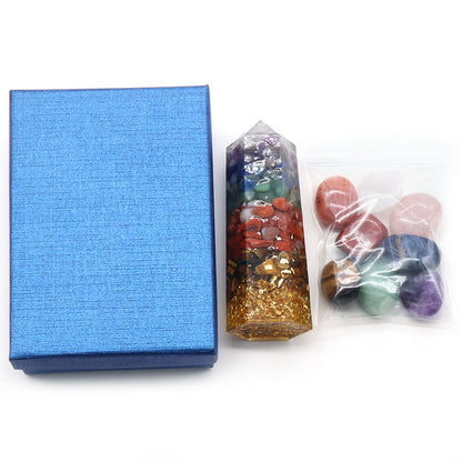 Flag Village Colorful Series Crystal Stone Gift Box